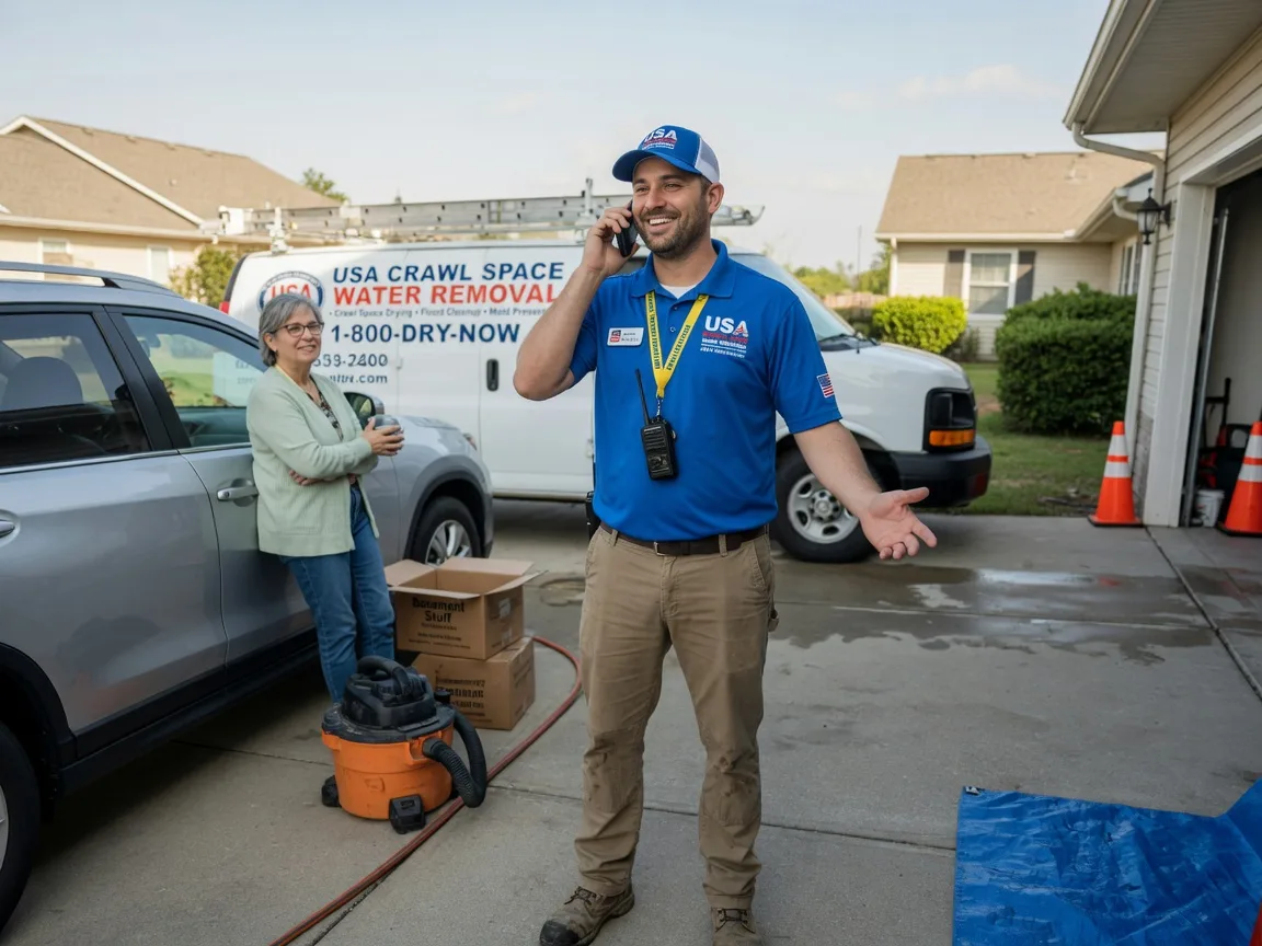 Crawl Space Water Removal Dennison, IL FAQs